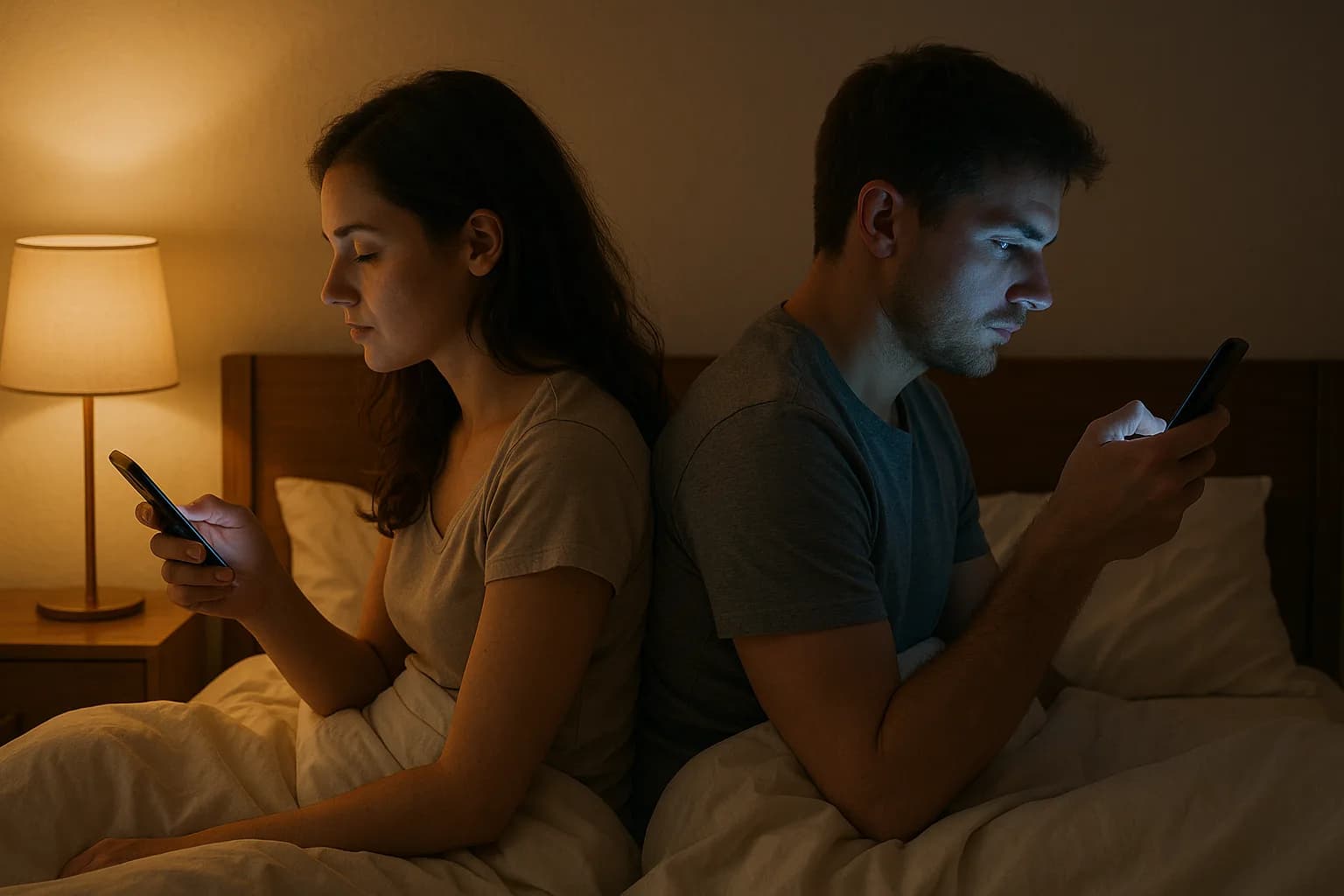 Modern disconnect – representing isolation and loss of connection in contemporary life