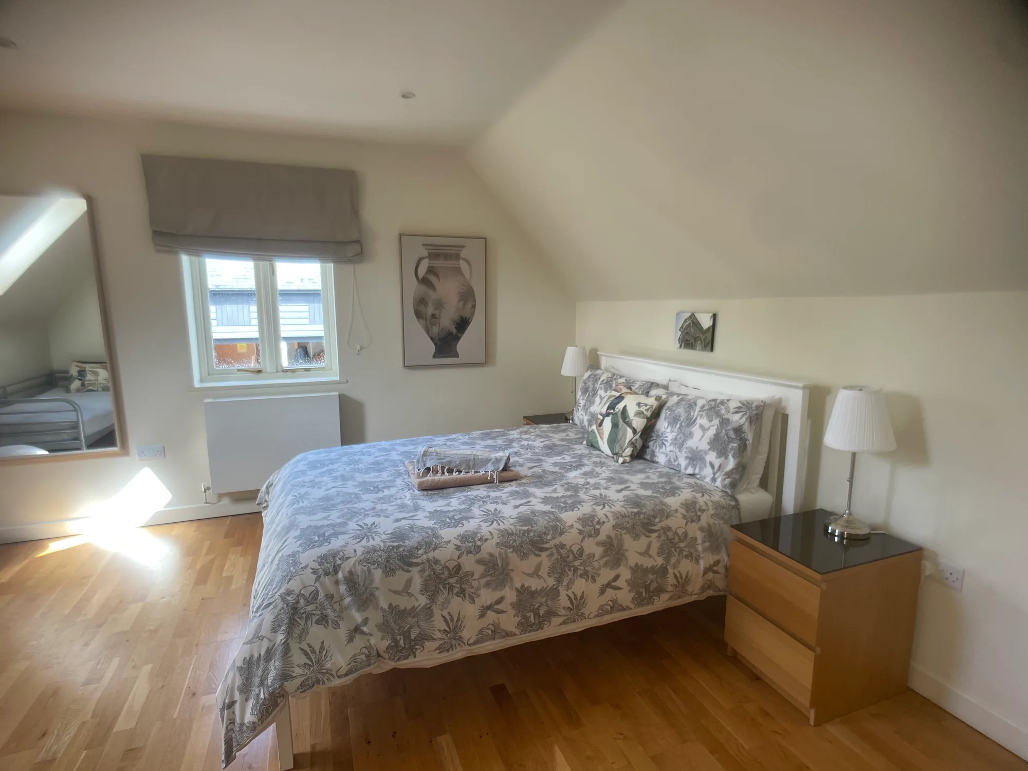 Bedroom 1 at Garth Barns