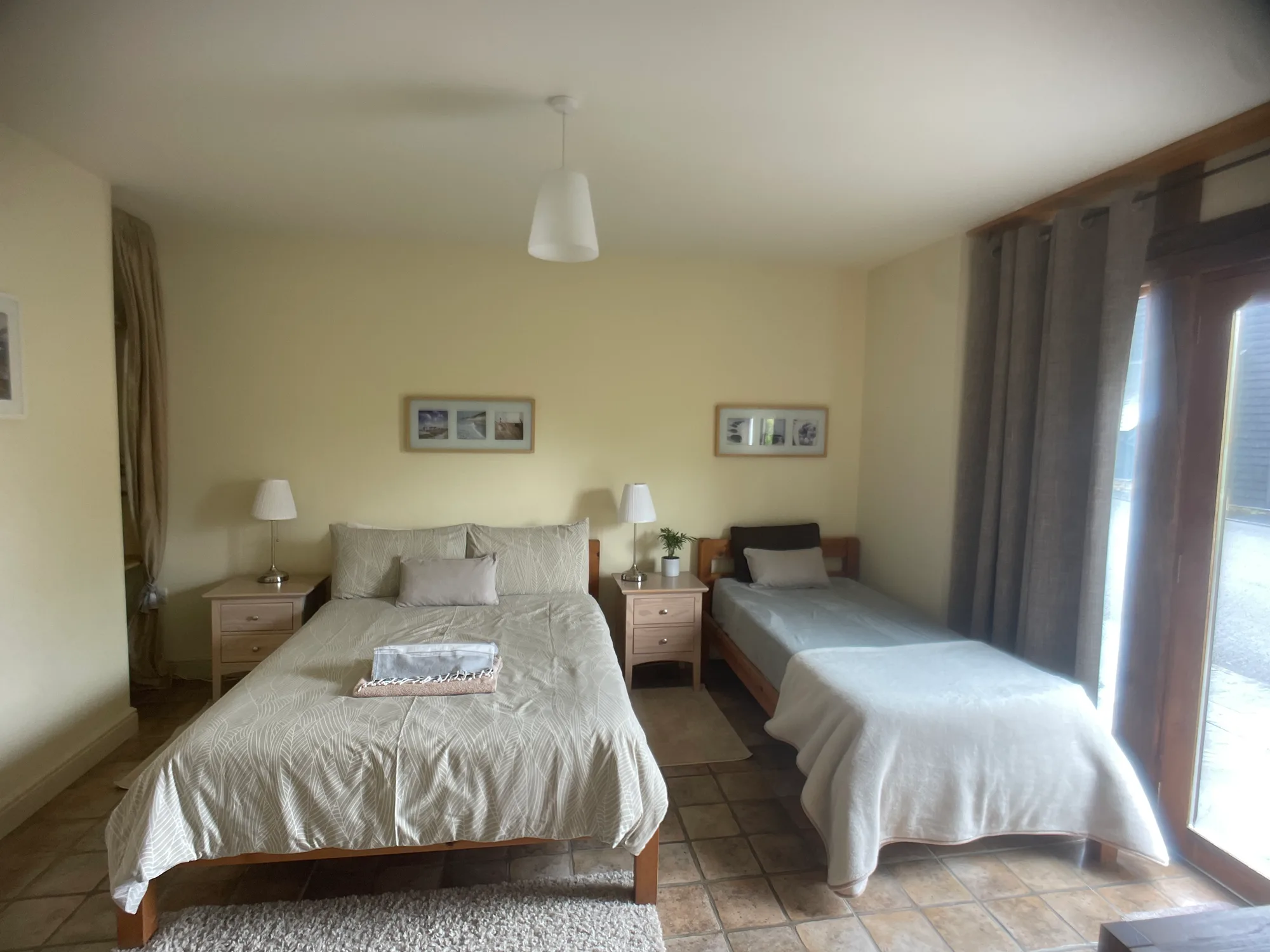Bedroom 3 at Garth Barns